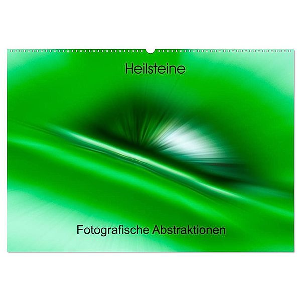Heilsteine - Fotografische Abstraktionen (Wandkalender 2024 DIN A2 quer), CALVENDO Monatskalender, Monika Scheurer