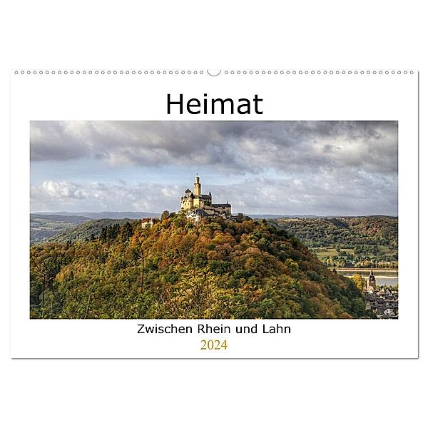 Heimat - Zwischen Rhein und Lahn (Wandkalender 2024 DIN A2 quer), CALVENDO Monatskalender, Christine Wirges