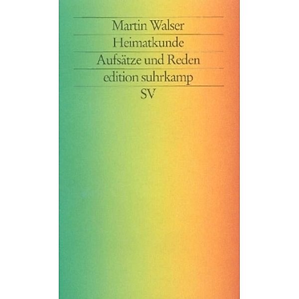 Heimatkunde, Martin Walser