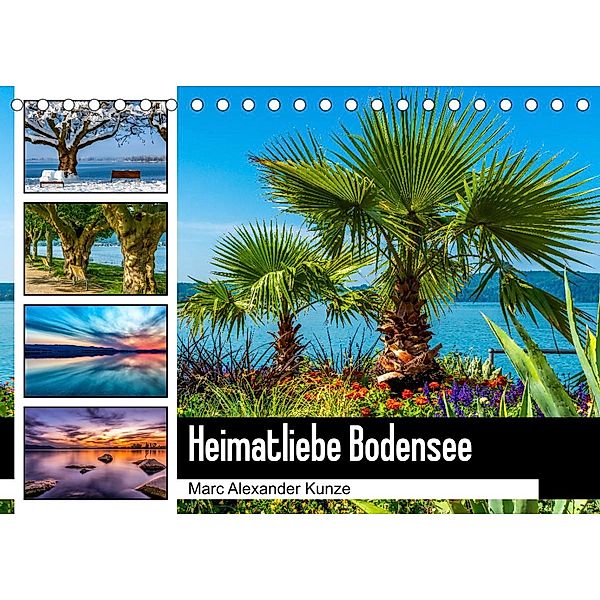 Heimatliebe Bodensee (Tischkalender 2022 DIN A5 quer), Marc Alexander Kunze