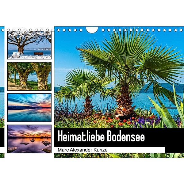 Heimatliebe Bodensee (Wandkalender 2022 DIN A4 quer), Marc Alexander Kunze