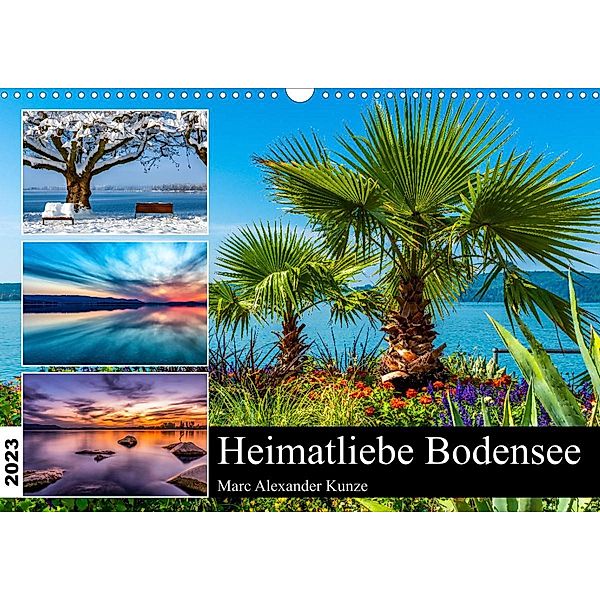 Heimatliebe Bodensee (Wandkalender 2023 DIN A3 quer), Marc Alexander Kunze