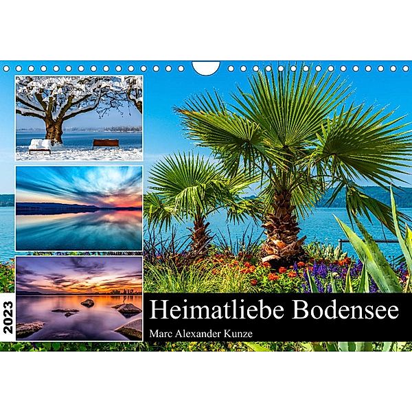 Heimatliebe Bodensee (Wandkalender 2023 DIN A4 quer), Marc Alexander Kunze