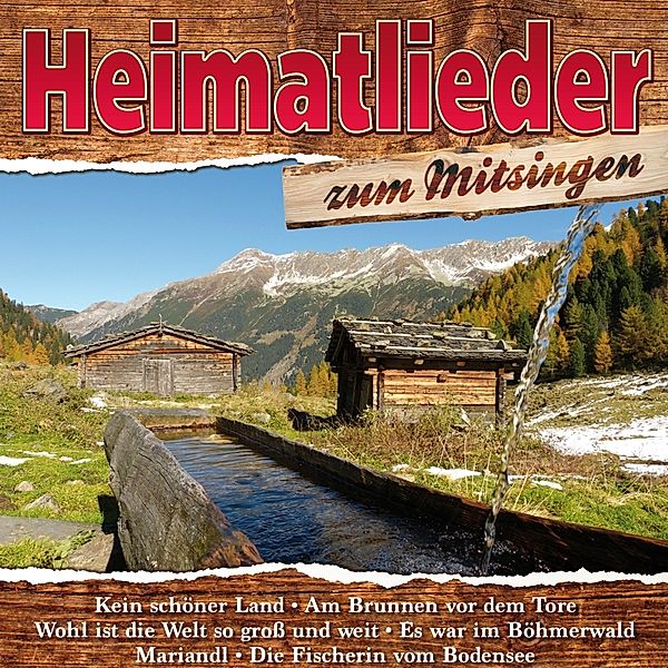 Heimatlieder Zum Mitsingen, Various