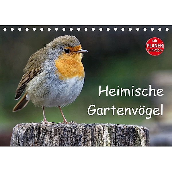 Heimische Gartenvögel (Tischkalender 2019 DIN A5 quer), Dieter-M. Wilczek