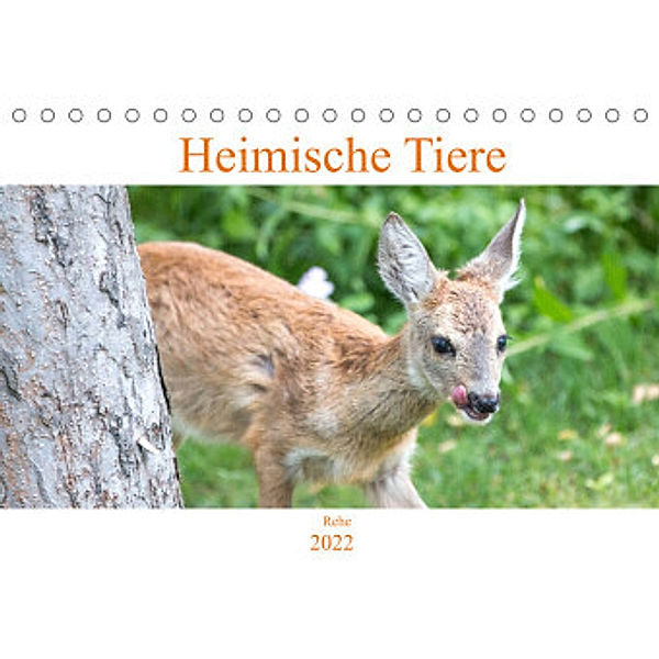 Heimische Tiere - Rehe (Tischkalender 2022 DIN A5 quer), pixs:sell