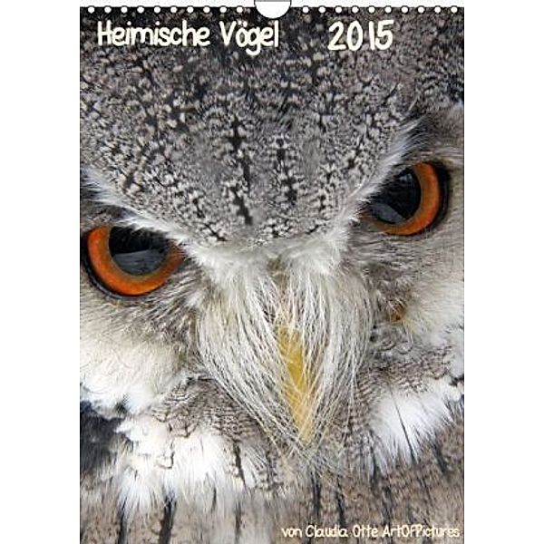 heimische Vögel 2015 (Wandkalender 2015 DIN A4 hoch), Claudia Otte