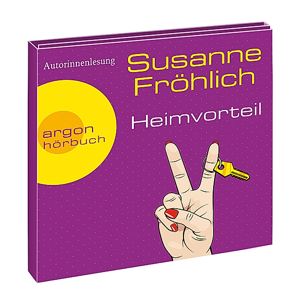Heimvorteil,1 Audio-CD, 1 MP3, Susanne Fröhlich