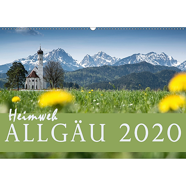 Heimweh Allgäu 2020 (Wandkalender 2020 DIN A2 quer), Juliane Wandel