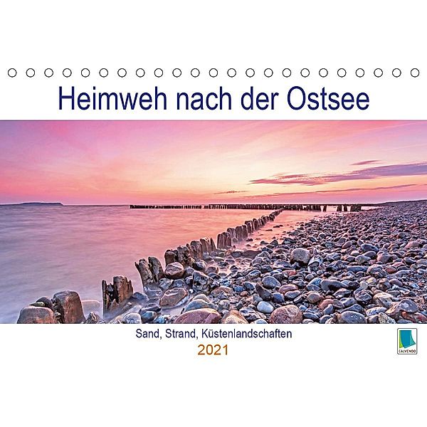 Heimweh nach der Ostsee (Tischkalender 2021 DIN A5 quer), Calvendo