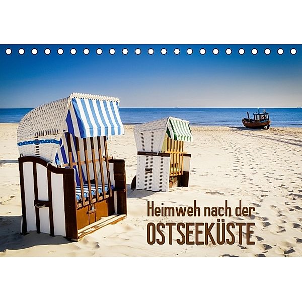 Heimweh nach der Ostseeküste (Tischkalender 2014 DIN A5 quer), Calvendo