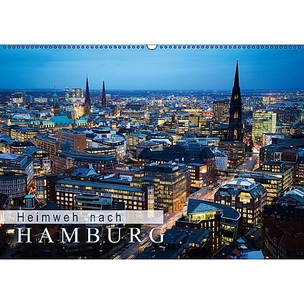 Heimweh nach Hamburg (Wandkalender 2014 DIN A2 quer), Calvendo