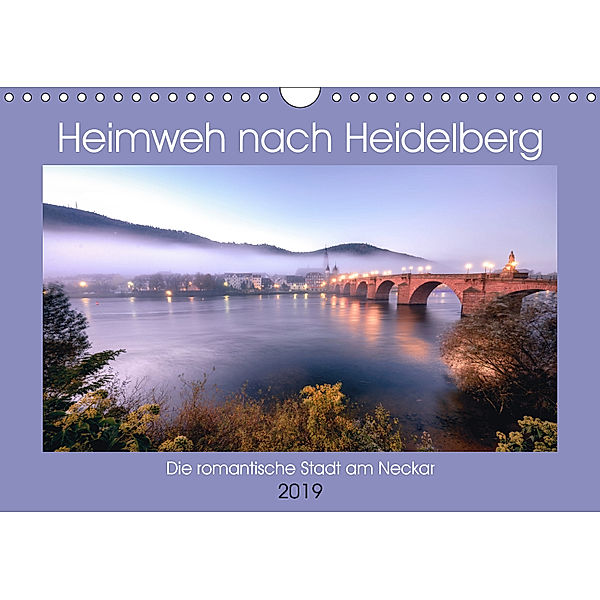 Heimweh nach Heidelberg - Die romantische Stadt am Neckar (Wandkalender 2019 DIN A4 quer), Thorsten Assfalg