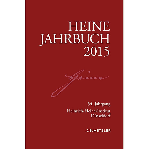 Heine-Jahrbuch 2015, Kenneth A. Loparo