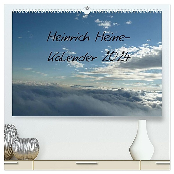 Heine-Kalender Kalender (hochwertiger Premium Wandkalender 2024 DIN A2 quer), Kunstdruck in Hochglanz, Vincent Weimar