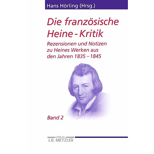 Heine Studien: Die französische Heine-Kritik