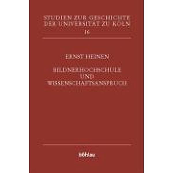 Heinen: Bildnerhochschule/Wissenschaftsanspruch, Ernst Heinen