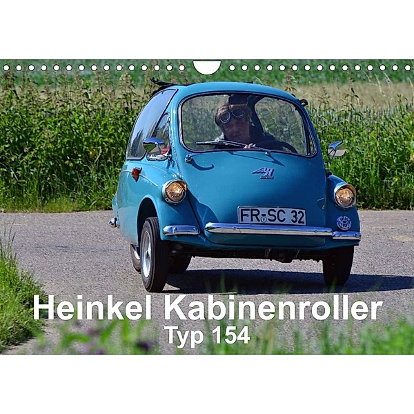 Heinkel Kabinenroller Typ 154 (Wandkalender 2023 DIN A4 quer), Ingo Laue