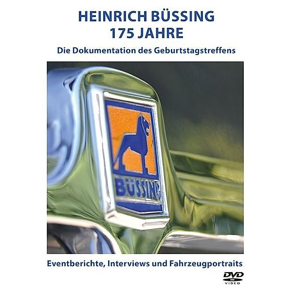 Heinrich Büssing 175 Jahre, DVD-Video,DVD-Video