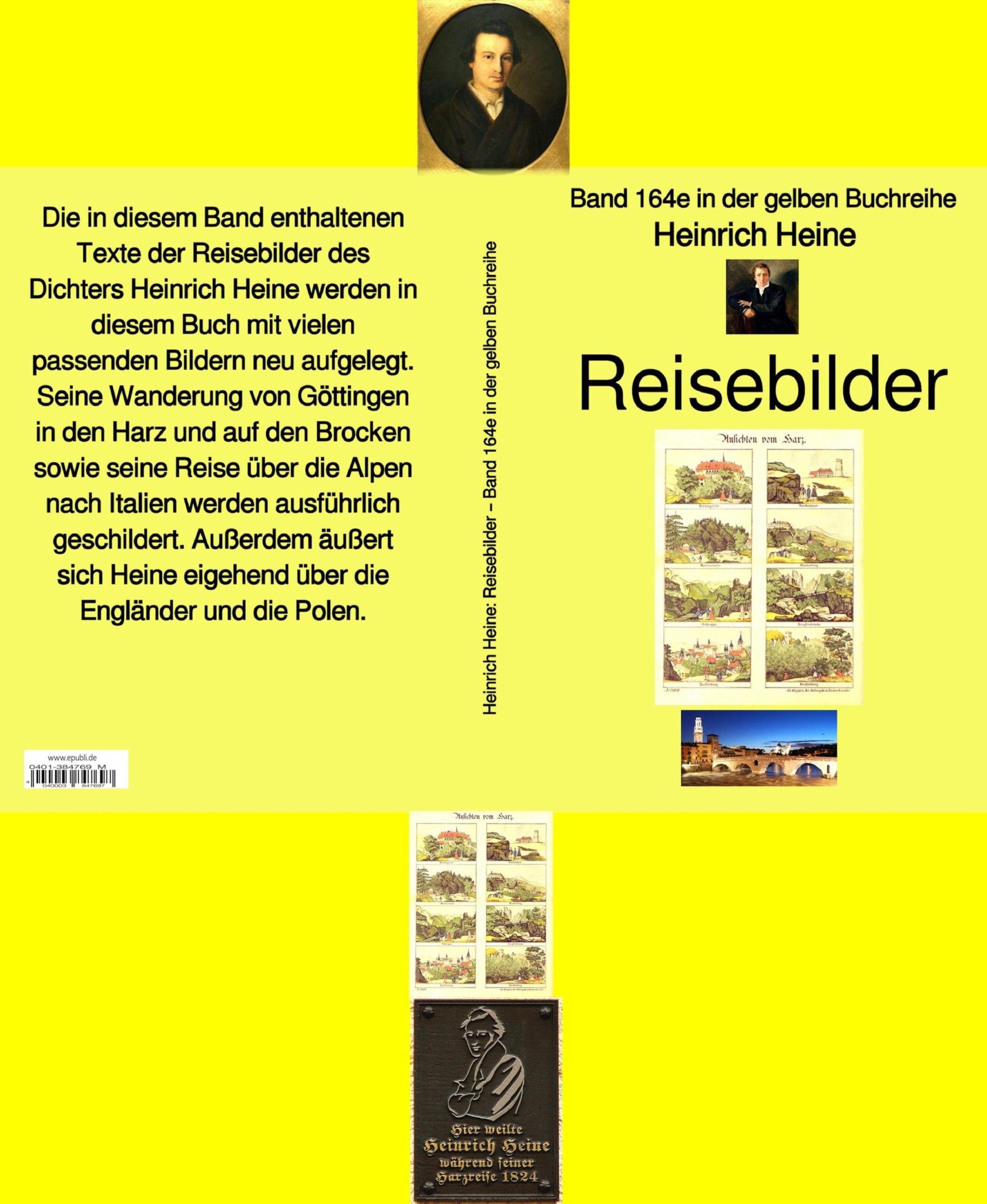 Heinrich Heine: Reisebilder gelbe Buchreihe Bd.164 eBook v. Heinrich Heine  | Weltbild