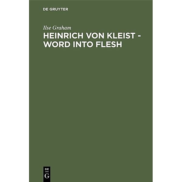 Heinrich von Kleist, Ilse Graham