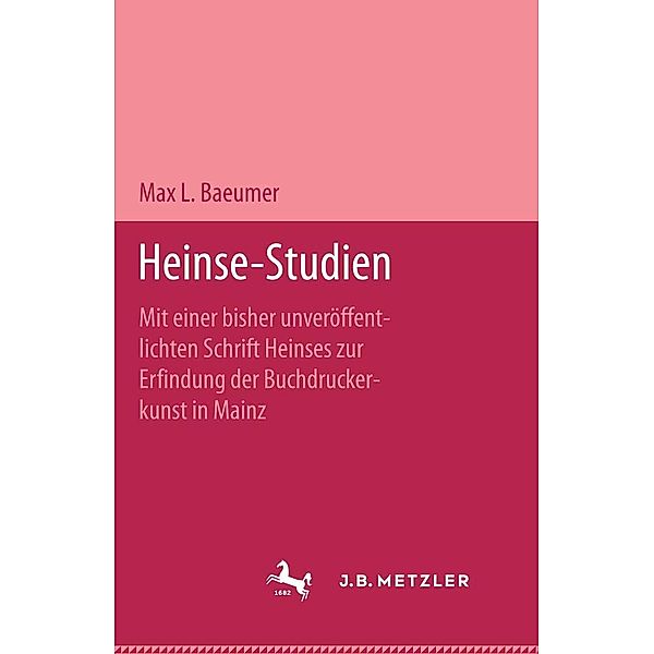 Heinse-Studien, Max L. Baeumer