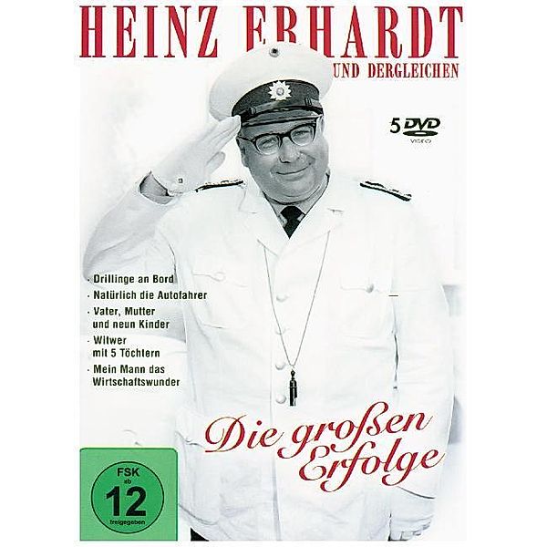 Heinz Erhardt - Die großen Erfolge,5 DVDs