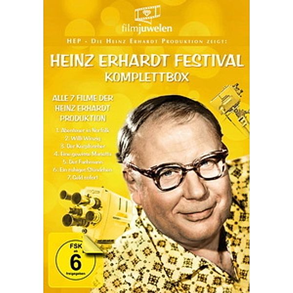 Heinz Erhardt Festival - Komplettbox, Heinz Erhardt