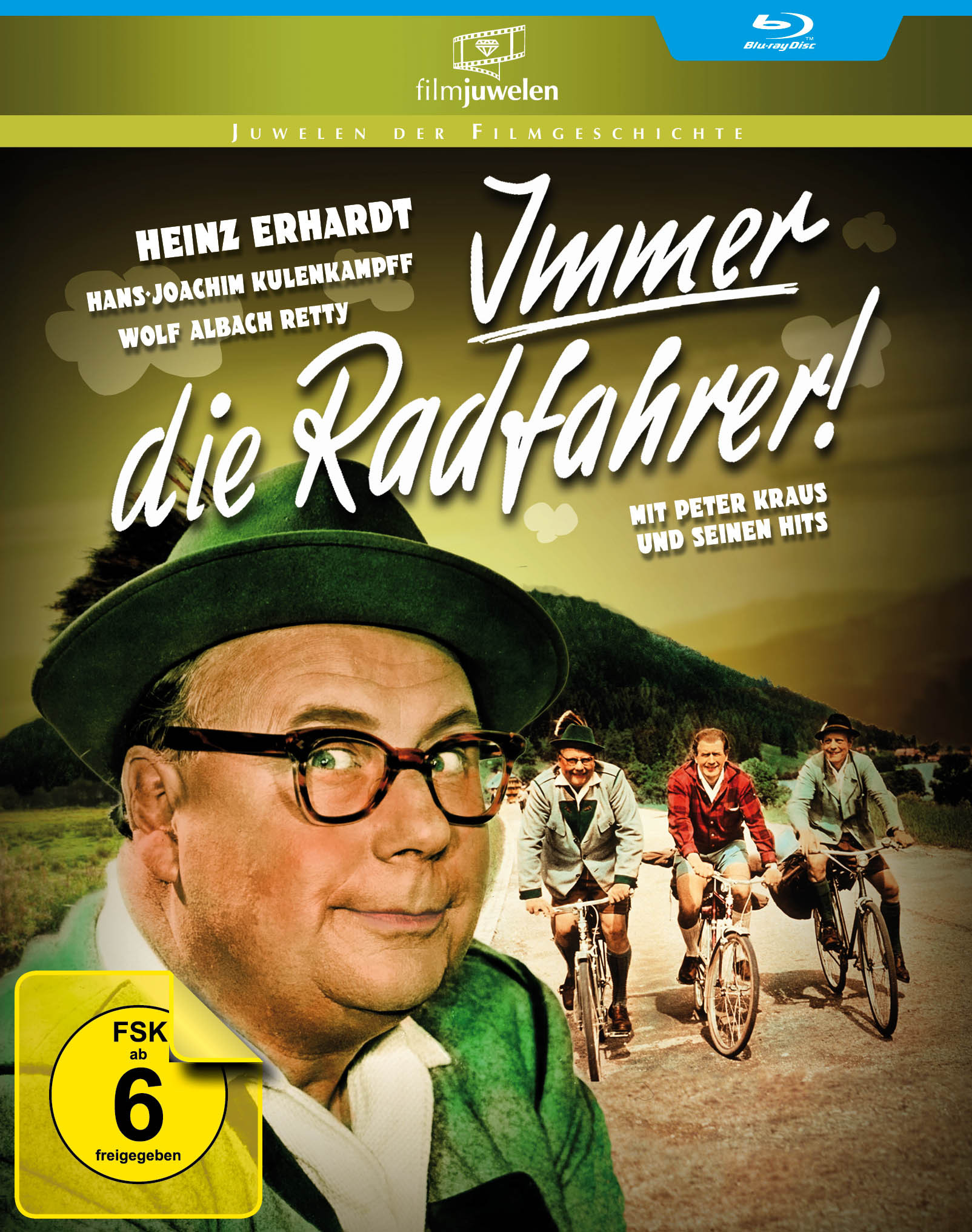 Image of Heinz Erhardt - Immer die Radfahrer Filmjuwelen