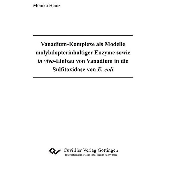 Heinz, M: Vanadium-Komplexe als Modelle, Monika Heinz