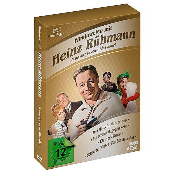 Heinz Rühmann Box - 4 unvergessene Klassiker, Heinz Rühmann