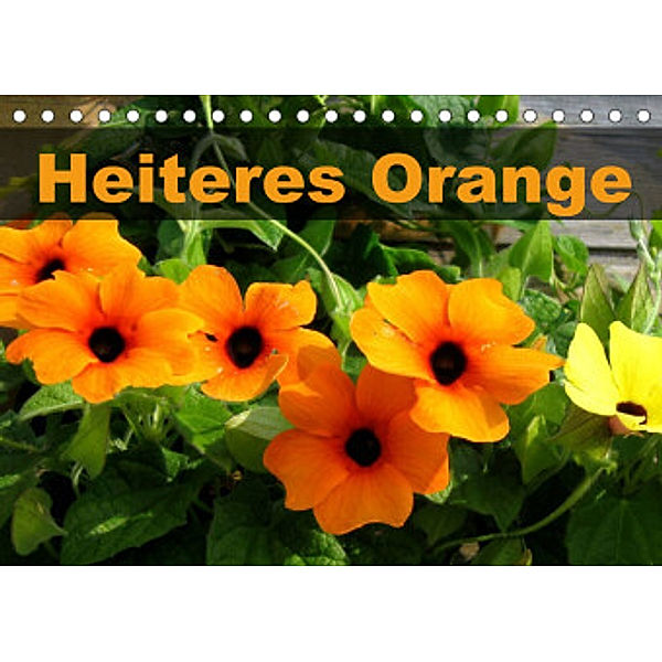 Heiteres Orange (Tischkalender 2022 DIN A5 quer), Linda Schilling