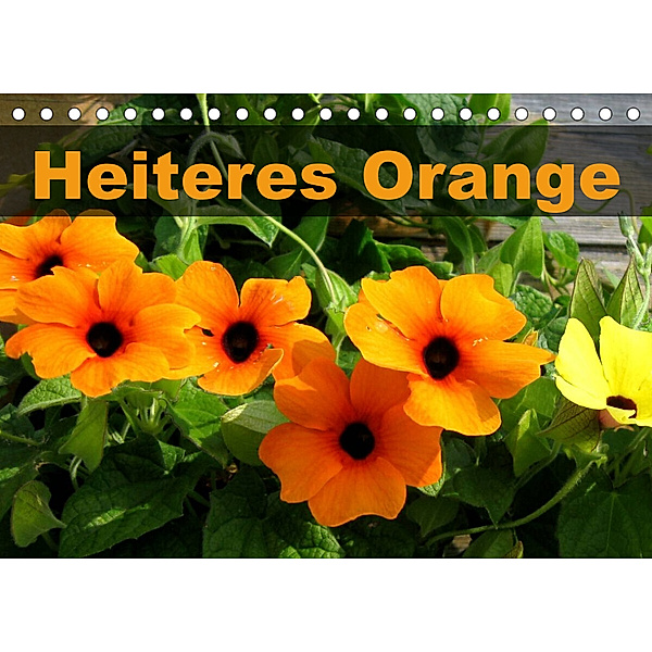 Heiteres Orange (Tischkalender 2023 DIN A5 quer), Linda Schilling
