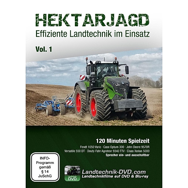 Hektarjagd - Effiziente Landtechnik im Einsatz, DVD, Timo Sämann