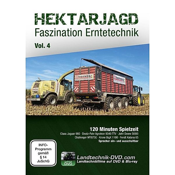 Hektarjagd - Faszination Erntetechnik, 1 DVD