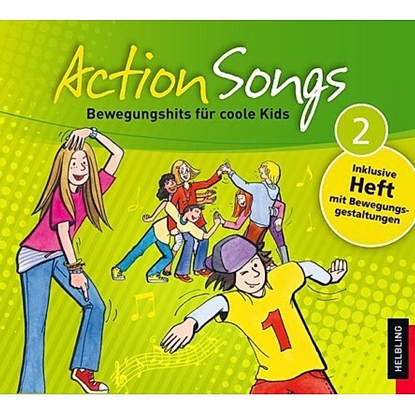 Helbling Kinder-CDs / Action Songs 2, Audio-CD, Walter Kern