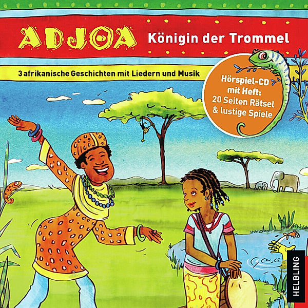 Helbling Kinder-CDs - Adjoa - Königin der Trommel,Audio-CD, Markus Detterbeck, Almut Kirmse