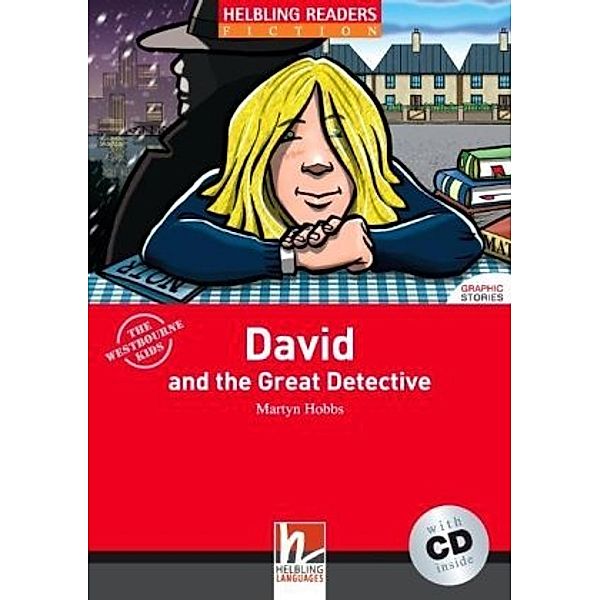 Helbling Readers, Fiction - Graphic Stories / David and the Great Detective, w. Audio-CD, Martyn Hobbs
