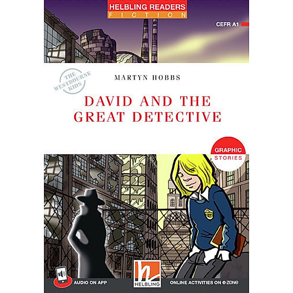 Helbling Readers Red Series, Level 1 / David and the Great Detective, m. 1 Audio-CD, Martyn Hobbs