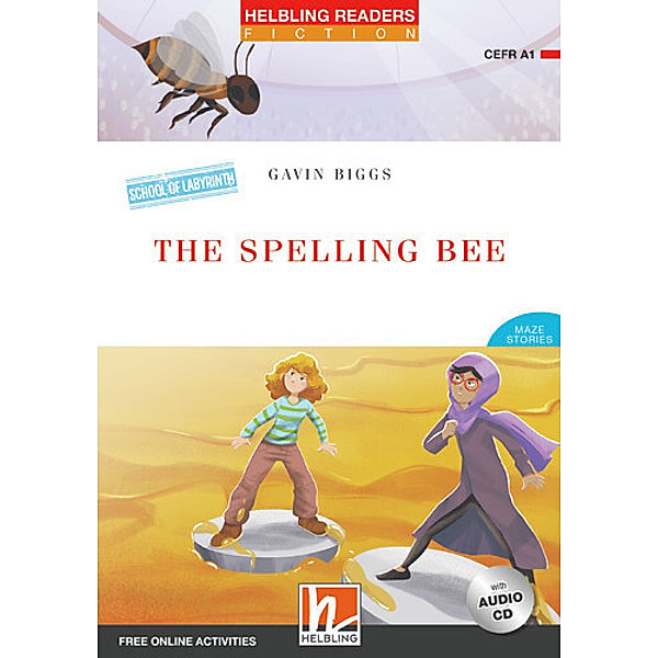 Helbling Readers Red Series, Level 1 / The Spelling Bee, m. 1 Audio-CD, Gavin Biggs