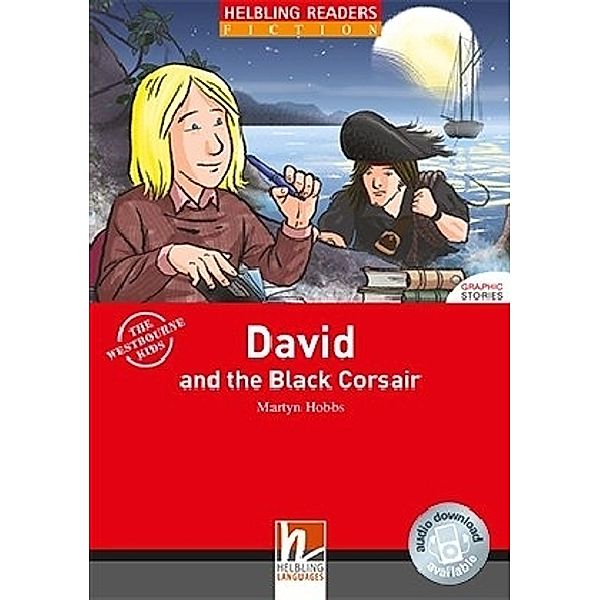 Helbling Readers Red Series, Level 3 / David and the Black Corsair, Class Set, Martyn Hobbs