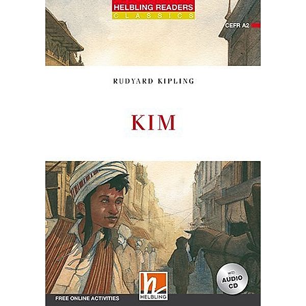 Helbling Readers Red Series, Level 3 / Kim, m. 1 Audio-CD, Rudyard Kipling