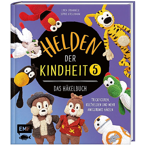 Helden der Kindheit - Das Häkelbuch - Band 5, Linda Urbanneck, Inga Borges