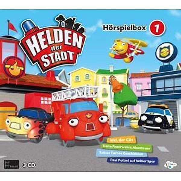 Helden der Stadt - 3CD Hörspielbox, 3 Audio-CDs, Helden Der Stadt