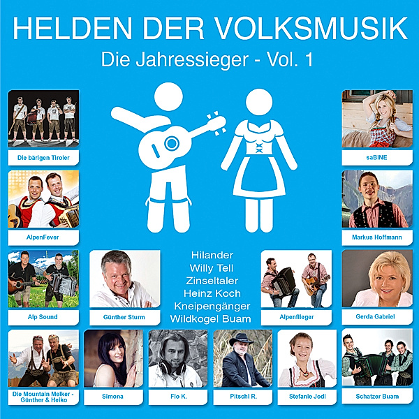Helden Der Volksmusik-Die Jahressieger 1, Various