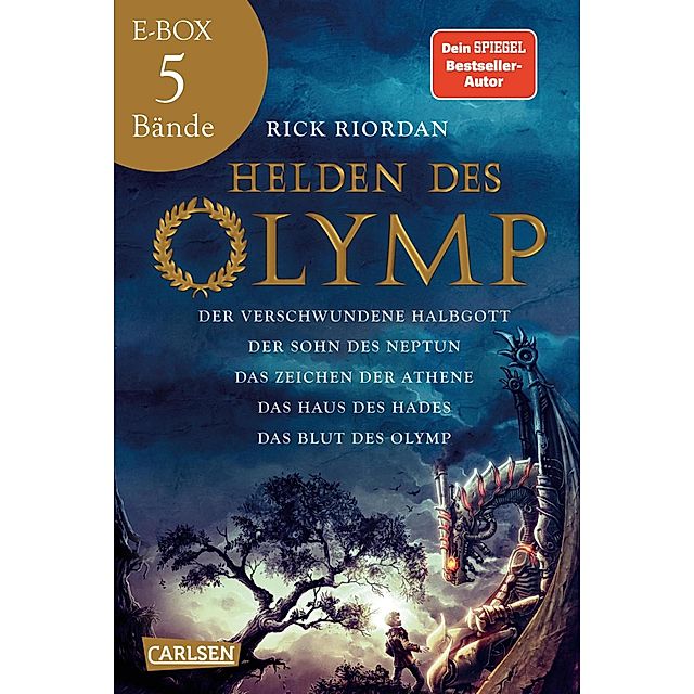 Helden des Olymp: Band 1-5 der spannenden Abenteuer-Serie in einer E-Box! Helden  des Olymp Bd.1-5 eBook v. Rick Riordan | Weltbild