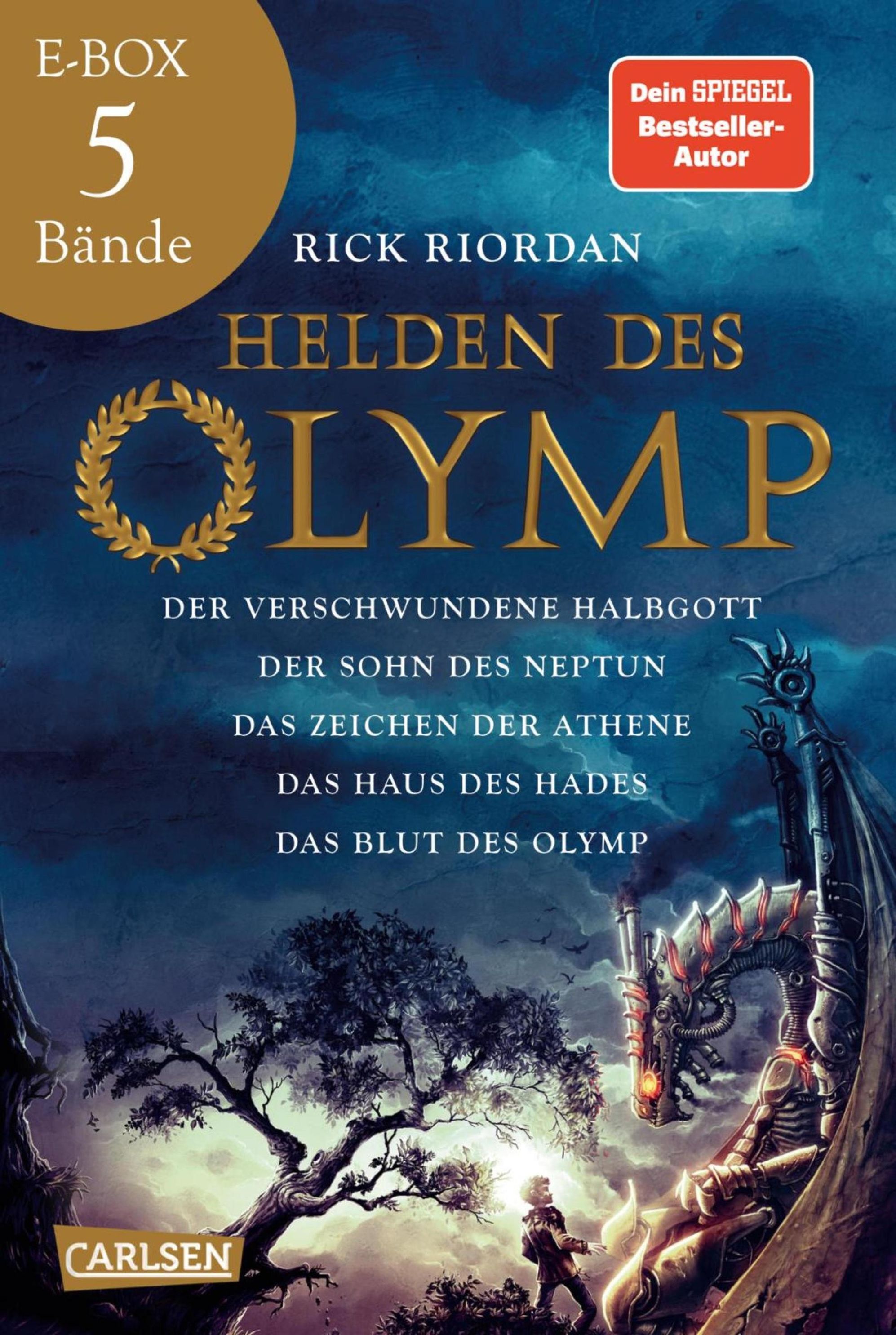 Helden des Olymp: Band 1-5 der spannenden Abenteuer-Serie in einer E-Box!  Helden des Olymp Bd.1-5 eBook v. Rick Riordan | Weltbild