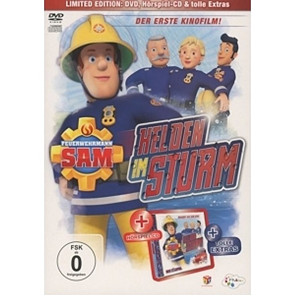 Helden Im Sturm (Dvd+Cd Hörspiel) (Kinofilm) Ltd, Feuerwehrmann Sam