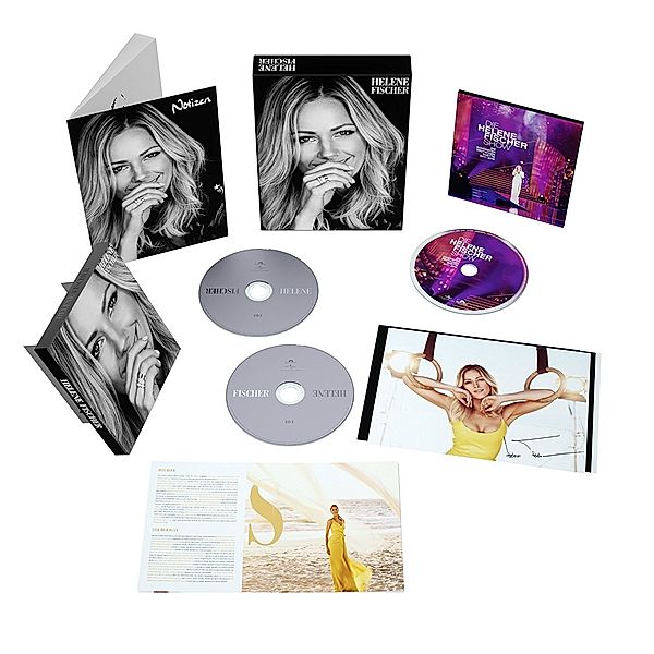 Helene Fischer (Limitierte Fanbox, 3 CDs + Notizbuch + 5 signierte Fotoprints), Helene Fischer