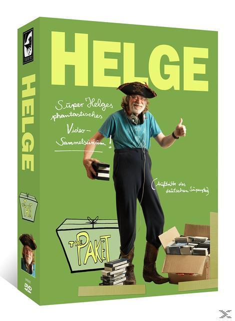 Image of Helge Schneider - The Paket: Super Helges phantastisches Video-Sammelsurium (Limitiertes Boxset inkl. 11 DVDs + 8 Postkarten + 2 Sticker)